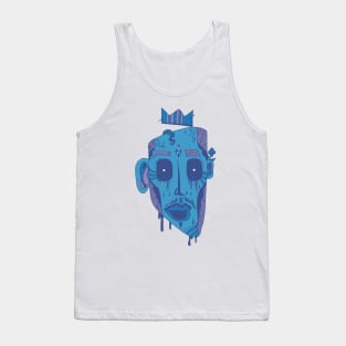 Mountain Blue Strange King Juan Tank Top